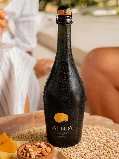 Kit 6 Garrafas Espumante Luigi Bosca La Linda Extra Brut 750 mL