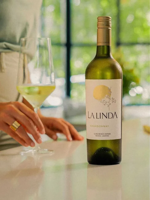 Kit 6 Vinhos Brancos La Linda Chardonnay - Cia do Vinho