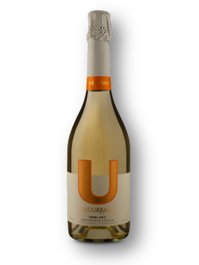 Espumante Undurraga Branco Demi Sec Chile U Chardonnay, Sauvignon Blanc, Syrah 750ml