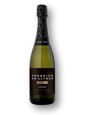 Espumante Federico de Alvear Branco Extra Brut Argentina Chenin Blanc, Pedro Gimenez, Torrontés 750ml
