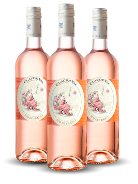 Vinho Domaine Paul Mas Rosé Seco França Claude Val Cinsault, Grenache, Syrah 750ml - 3 Unidades