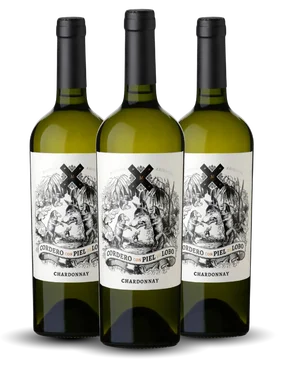 Vinho Mosquita Muerta Branco Seco Argentina Cordero Con Piel de Lobo Chardonnay 750ml - 3 Unidades