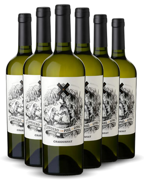 Vinho Mosquita Muerta Branco Seco Argentina Cordero Con Piel de Lobo Chardonnay 750ml - 6 Unidades