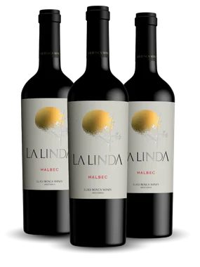Vinho Luigi Bosca Tinto Seco Argentina La Linda Malbec 750ml - 3 Unidades