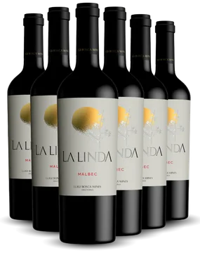Vinho Luigi Bosca Tinto Seco Argentina La Linda Malbec 750ml - 6 Unidades