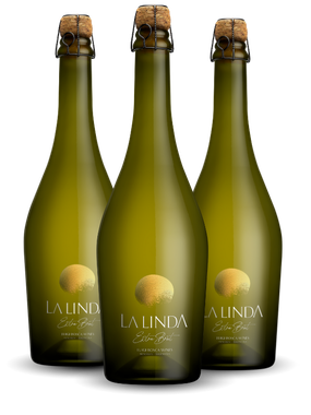 Espumante Luigi Bosca Branco Extra Brut Argentina La Linda Chardonnay, Semillon 750ml - 3 Unidades