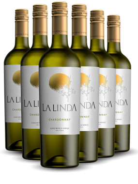 Vinho Luigi Bosca Branco Seco Argentina La Linda Chardonnay 750ml - 6 Unidades