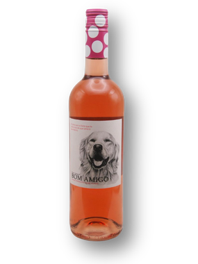Frisante Caves Campelo Rosé Seco Portugal Bom Amigo Espadeiro, Syrah, Tinta Roriz 750ml