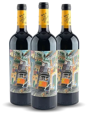 Vinho Vidigal Wines Tinto Seco Portugal Porta 6 Castelão, Tinta Roriz, Touriga Nacional 750ml - 3 Unidades