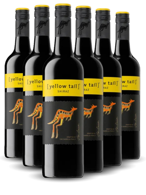 Vinho Yellow Tail Tinto Seco Austrália Syrah 750ml - 6 Unidades