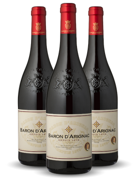 Vinho Baron D'arignac Tinto Seco França Carignan, Grenache 750ml - 3 Unidades