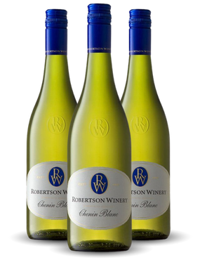 Vinho Robertson Winery Branco Seco África do Sul Chenin Blanc 750ml - 3 Unidades