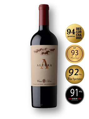 Vinho Casa Silva Tinto Seco Chile Altura Cabernet Sauvignon, Carménère, Petit Verdot 750ml
