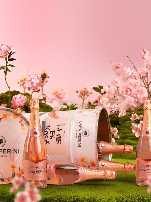 Balde Espumante Casa Perini Brut Rosé