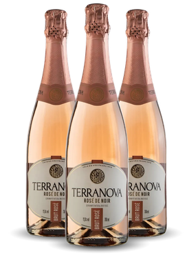 Espumante Terranova Rosé Brut Brasil Grenache 750ml - 3 Unidades