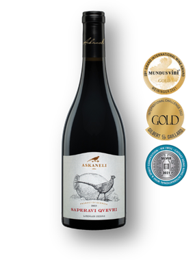 Vinho Askaneli Tinto Seco Geórgia Author's Collection Saperavi 750ml