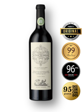 Vinho Enemigo Wines Tinto Seco Argentina Gualtallary Cabernet Franc, Malbec 750ml