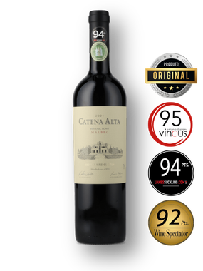 Vinho Catena Zapata Tinto Seco Argentina Catena Alta Malbec 750ml