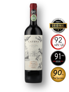 Vinho Catena Zapata Tinto Seco Argentina Appellation Lunlunta Malbec 750ml