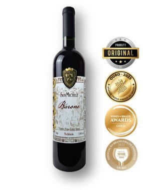 Vinho Vinícola San Michele Tinto Seco Brasil Barone Nebbiolo 750ml