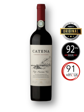 Vinho Catena Zapata Tinto Seco Argentina Rótulo Branco Cabernet Sauvignon 750ml