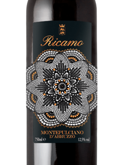 Vinho Tinto Italiano Ricamo Montepulciano D'Abruzzo DOC - Cia do Vinho
