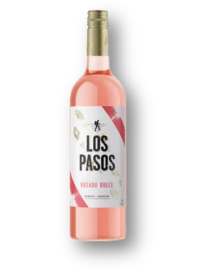 Vinho Séptima Rosé Suave Argentina Los Pasos Bonarda, Malbec, Syrah 750ml