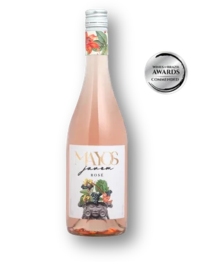 Vinho Mayos Rosé Seco Brasil Jovem Merlot, Moscato 750ml