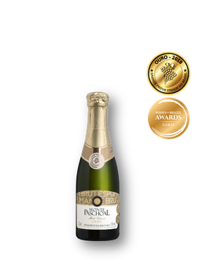 Espumante Monte Paschoal Branco Brut Brasil Chardonnay, Glera, Trebbiano 187ml
