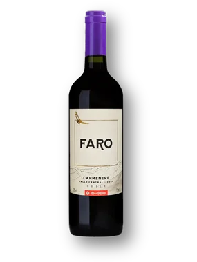 Vinho Vinícola Faro Tinto Seco Chile Carménère 750ml