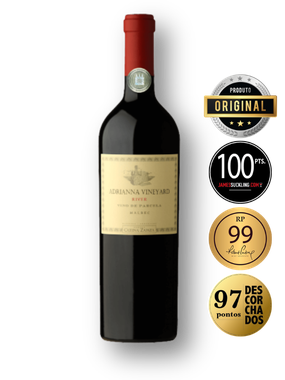 Vinho Catena Zapata Tinto Seco Argentina Adrianna Vineyard River Malbec 750ml