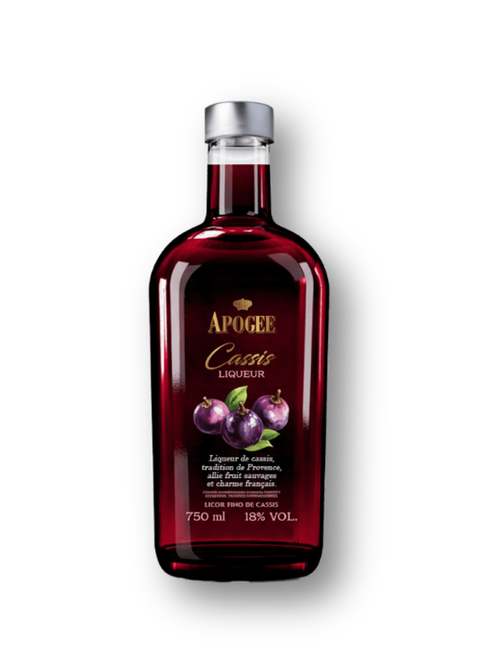 Licor Apogee Cassis - Cia do Vinho