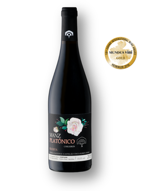 Vinho Vinícola Manzwine Tinto Seco Portugal Manz Platónico Reserva Blend 750ml