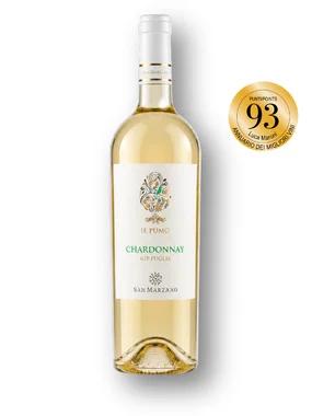 Vinho San Marzano Branco Seco Itália Il Pumo Chardonnay 750ml