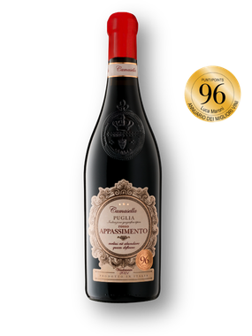 Vinho Camasella Tinto Seco Itália Appassimento Rosso Negroamaro, Primitivo 750ml