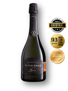 Espumante Peterlongo Branco Brut Brasil Champagne Elegance Chardonnay 750ml