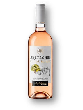 Vinho Château Kefraya Rosé Seco Líbano Les Bretèches Blend 750ml