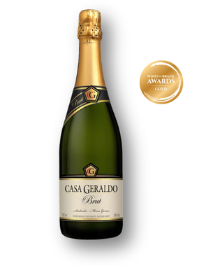 Espumante Casa Geraldo Branco Brut Brasil Blend 750ml