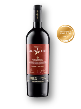 Vinho Casa Geraldo Tinto Seco Brasil Signature Reserva Cabernet Sauvignon 750ml