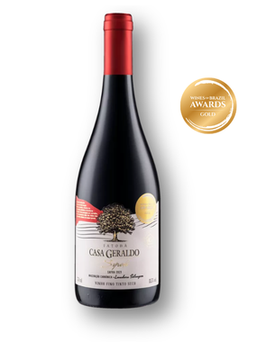 Vinho Casa Geraldo Tinto Seco Brasil Jatobá Syrah 750ml