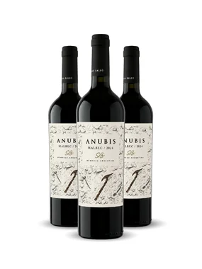 Vinho Susana Balbo Tinto Seco Argentina Anubis Malbec 750ml - 3 Unidades