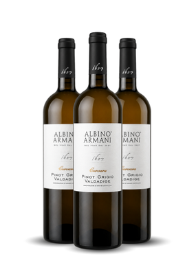 Vinho Albino Armani Branco Seco Itália Corvara Pinot Grigio 750ml - 3 Unidades