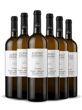Vinho Albino Armani Branco Seco Itália Corvara Pinot Grigio 750ml - 6 Unidades