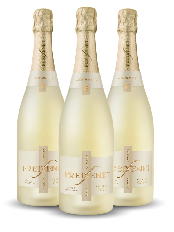 Kit 6 Espumantes Freixenet Carta Nevada - Cia do Vinho