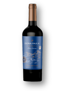 Vinho Doña Paula Tinto Seco Argentina Estate Blue Edition Bonarda, Malbec, Pinot Noir 750ml