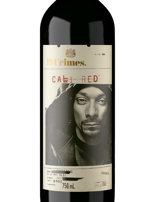 Vinho Tinto 19 Crimes Snoop Dogg Cali Red 750 mL | Cia do Vinho