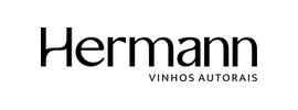 Logo da Vinícola Hermann, produtora brasileira de espumantes e vinhos da Serra Gaúcha