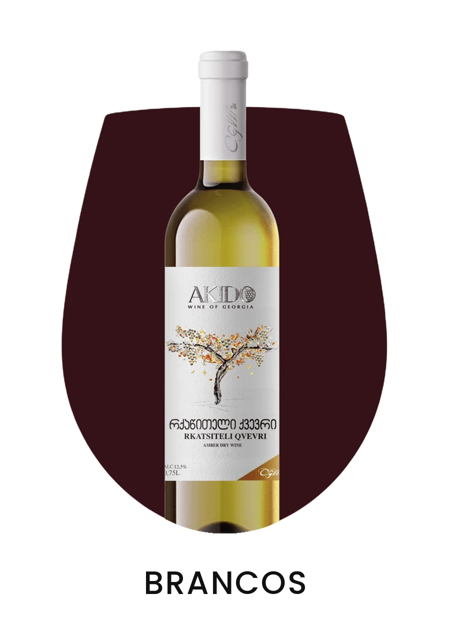 Categoria de vinhos brancos na Cia do Vinho